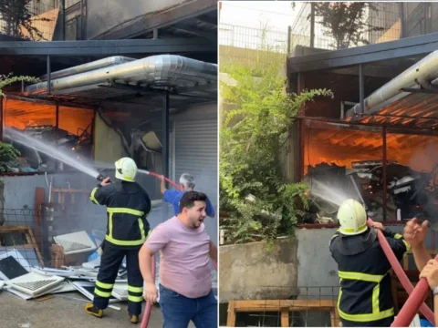 Devlet hastanesinde yangin panigi hastalar tahliye edildi iPdWbcuC