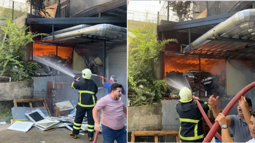 Devlet hastanesinde yangin panigi hastalar tahliye edildi iPdWbcuC
